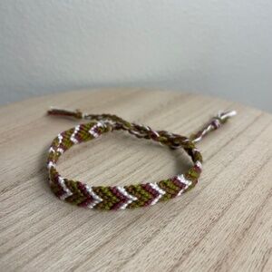 Deep Olives Woven Bracelet‎